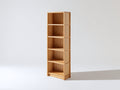 Estanterías de madera 45x35x180 cm natural - diseño vertical abierto