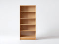 Estanterías madera 80x30x180 cm - color madera natural - diseño moderno de almacenamiento